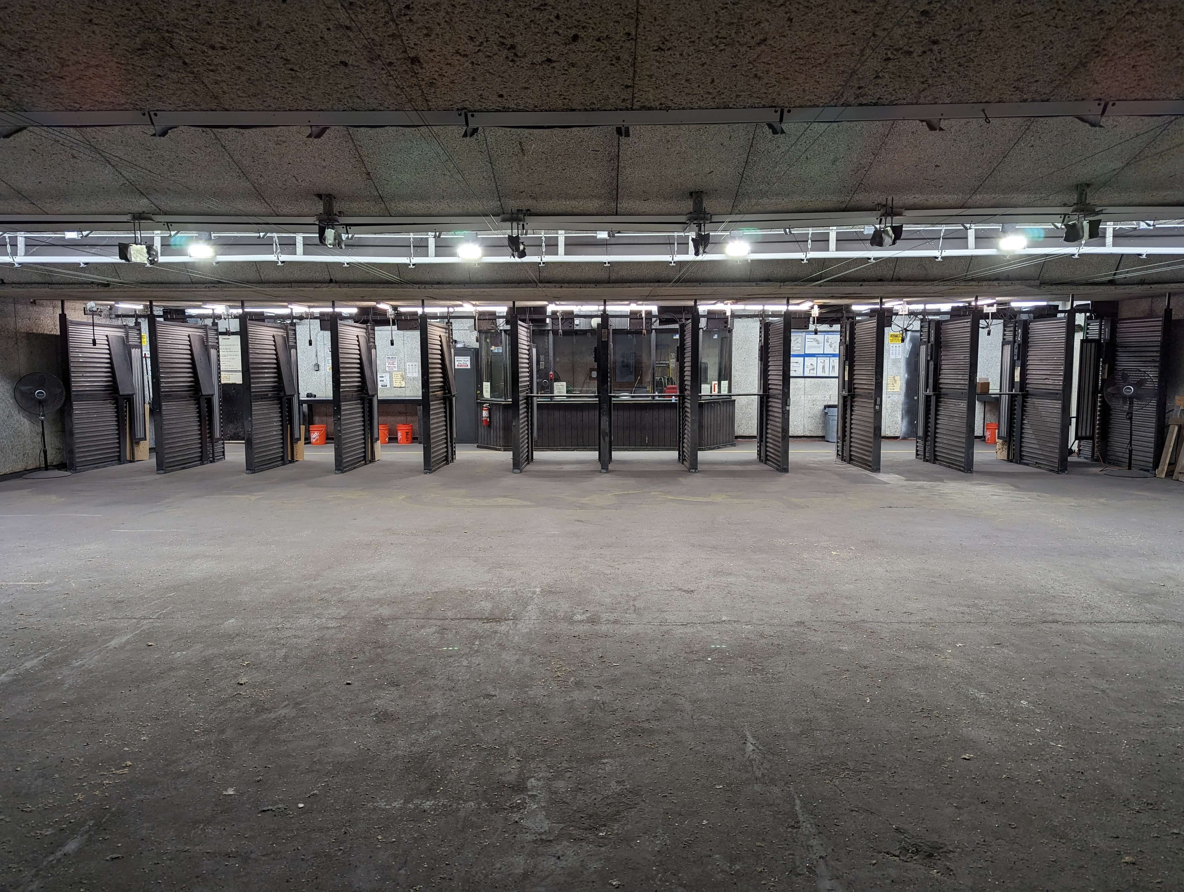 Picture of a gun range