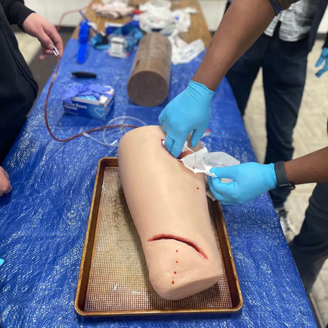 stop the bleed class demonstration