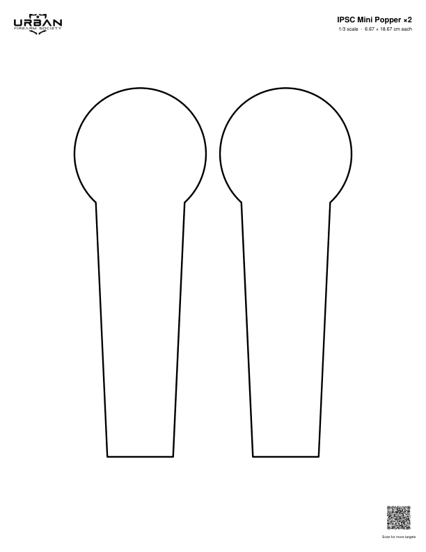 IPSC Mini Popper ×2 preview