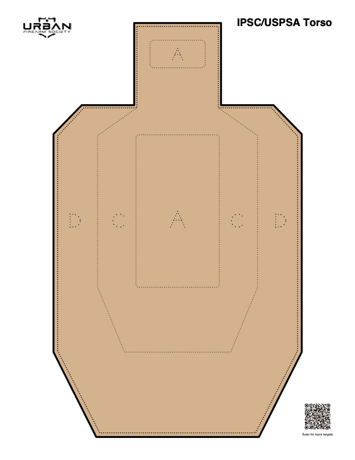 IPSC/USPSA Torso preview