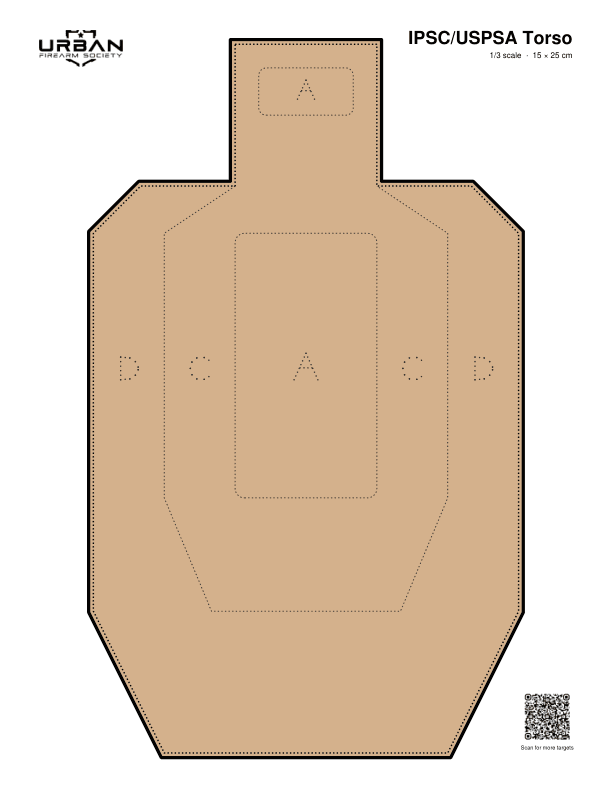 IPSC/USPSA Torso preview
